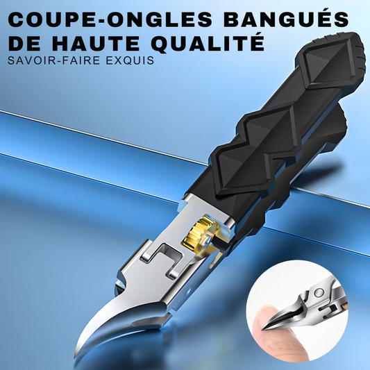 Professional Slanted Nail Clippers – Thick Nail & Hangnail Care