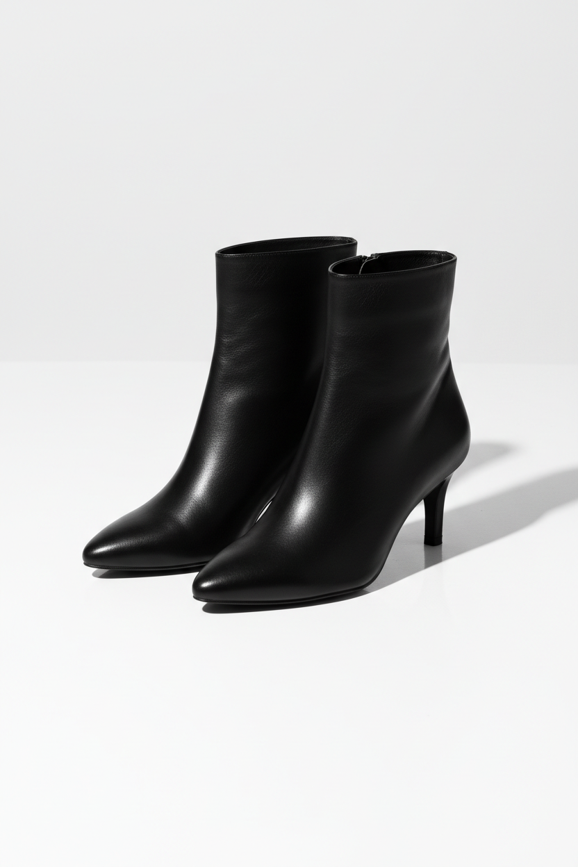 Luxury women's boots editorial photo